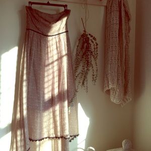 Romantic dress with an adorable zebra print